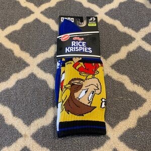 Men’s SWAG crew Rice Krispies socks NWT